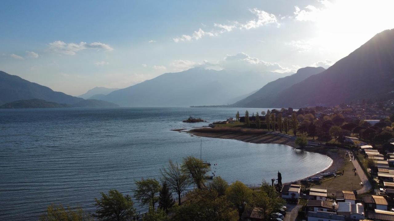 Camping Hotel Au Lac De Como Sorico Exteriör bild