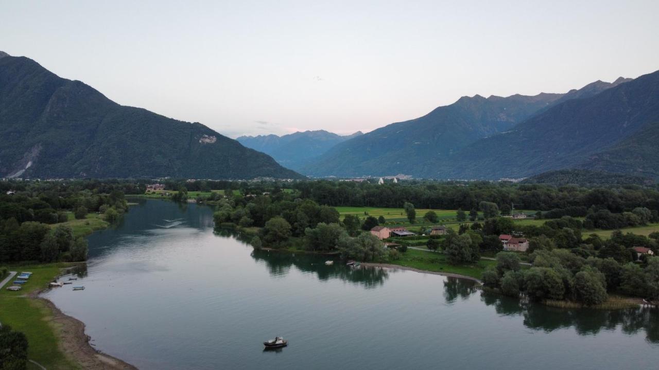Camping Hotel Au Lac De Como Sorico Exteriör bild