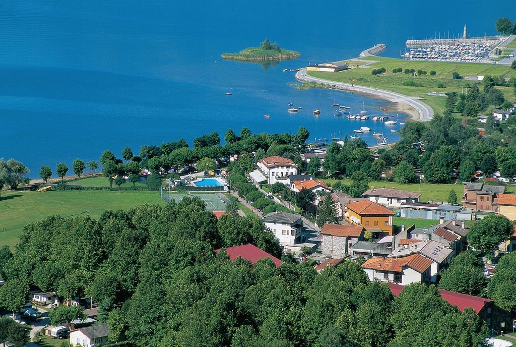 Camping Hotel Au Lac De Como Sorico Exteriör bild